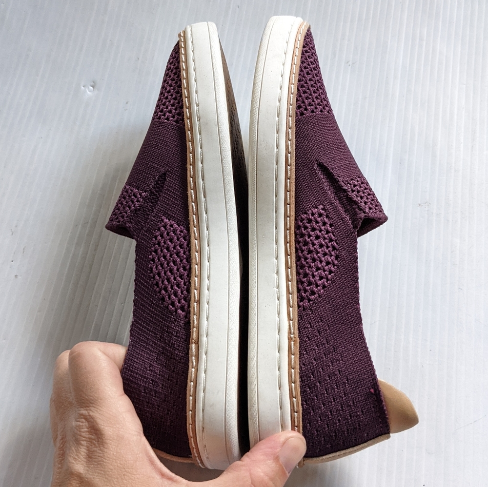 UGG Sammy purple stretch knit slip-on sneakers - Picture 3 of 10